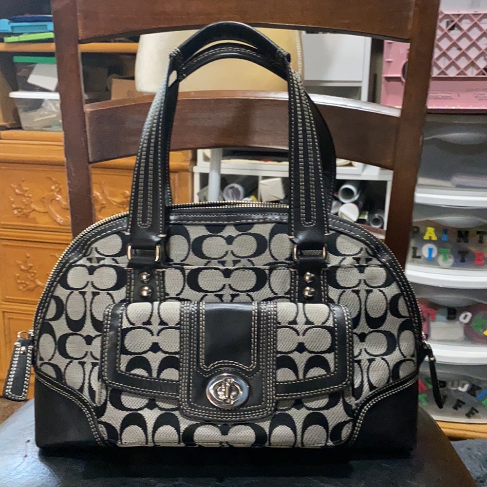 Coach Monogram Satchel - Excellent used condition